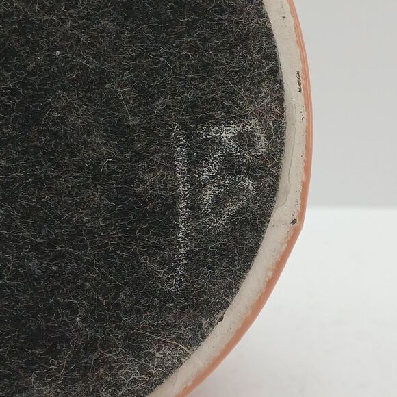 Retro Peach Ginger Jar Glaze Ceramic Pottery Table Lamp Art Deco Pottery - Picture 11 of 14